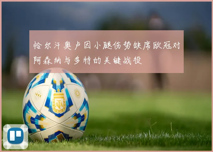 恰尔汗奥卢因小腿伤势缺席欧冠对阿森纳与多特的关键战役